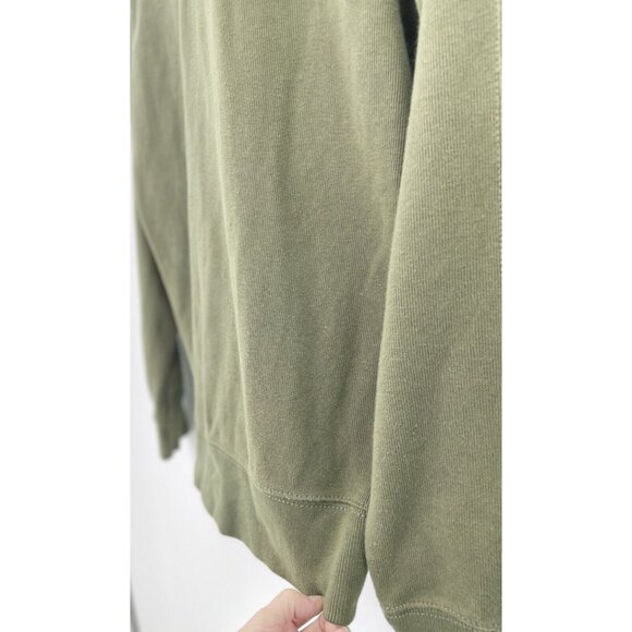 All-Son Brand Men’s Olive Green Military Style Jacket Size Small Normcore Preppy - Picture 6 of 10